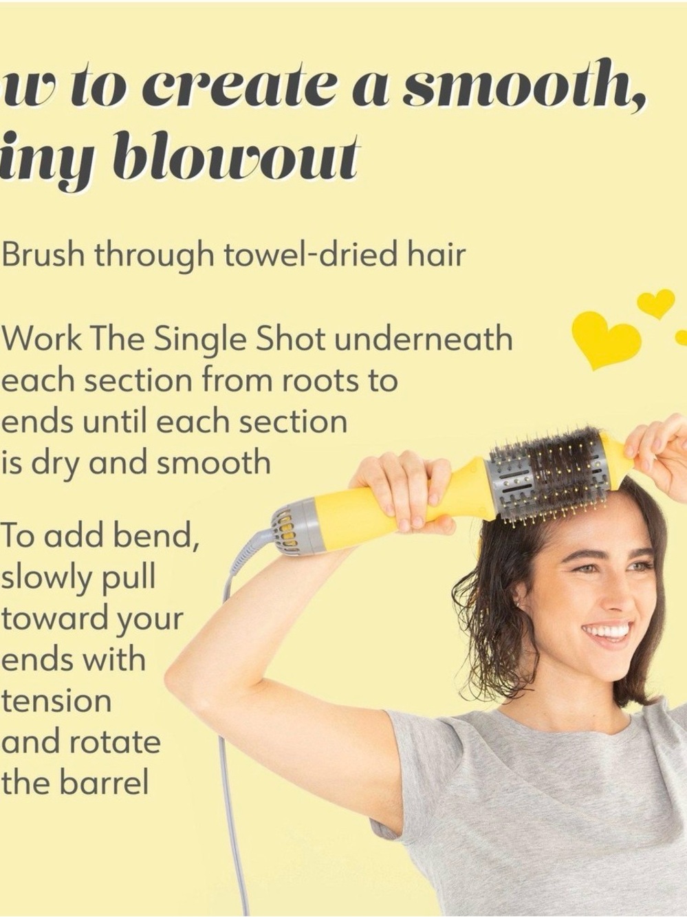 Drybar Single Shot Round Blow-Dryer Brush in Bright Yellow - Picture 12 of 12